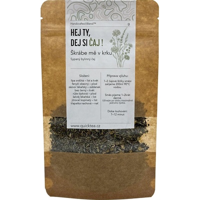 QuickTea Škrábe mě v krku bylinný čaj 500 g