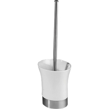 Sapho JUSTY 1 WC štětka na postavení, keramika/nerez 1308-28