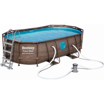 Bestway Power Steel Rattan Swim Vista 4,27 x 2,5 x 1 m 56714