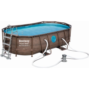 Bestway Power Steel Rattan Swim Vista 4,27 x 2,5 x 1 m 56714