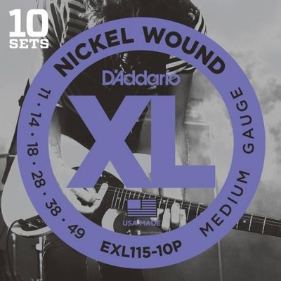 DAddario EXL115 10P
