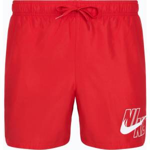 Nike Мъжки бански шорти Nike Logo Lap 5 Volley university red