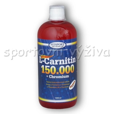 Fitsport L-Carnitin 150 000 + Chromium 1000 ml