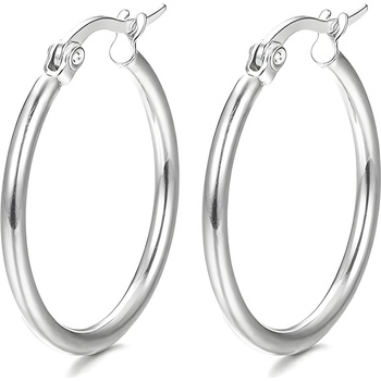 HARAHU Обеци sm-28332 - Сребърен kp28332 (sm-28332)