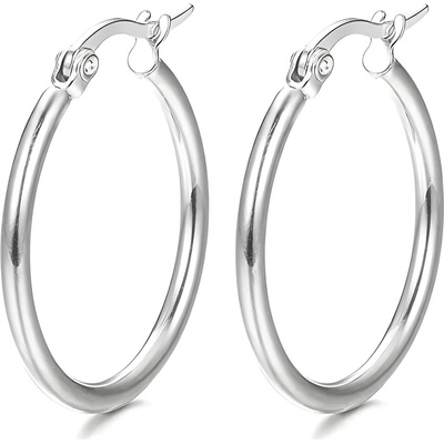 HARAHU Обеци sm-28332 - Сребърен kp28332 (sm-28332)