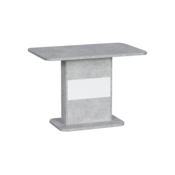 Carmen Разтегателна трапезна маса smart - бял-бетон