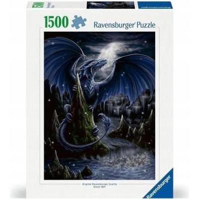 RAVENSBURGER Černý drak 1500 dílků
