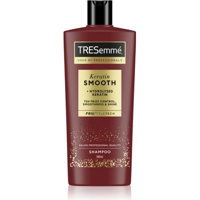 TRESemmé Keratin Smooth vyhlazující šampon pro nepoddajné a krepatějící se vlasy 685 ml
