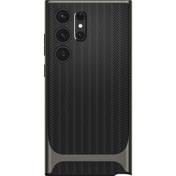 Spigen Гръб Spigen Neo Hybrid за Samsung Galaxy S23 Ultra - Сив (8809896740340)