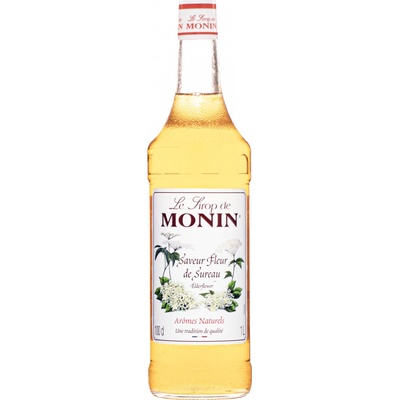 Monin Le Sirop Elderflower Bazový kvet 1 l