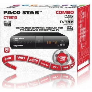 PACO STAR CT6012 Цифрови приемници, декодери