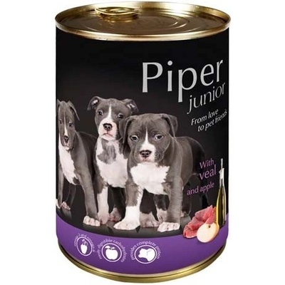 Piper Junior teľacie a jablko 400 g
