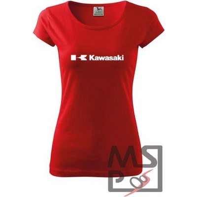 Dámske tričko Kawasaki 2 Červená