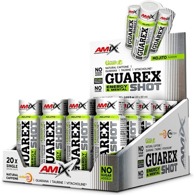 Amix Nutrition Guarex Energy & Mental Shot 60 ml mojito