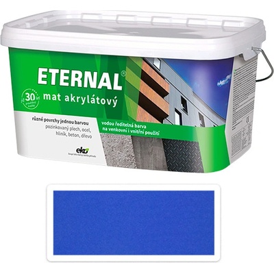 ETERNAL Mat akrylátový vodouriediteľná farba 5L modrá 016