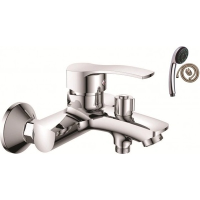 Inter Ceramic Смесител за вана и душ quadrat icf 662530c