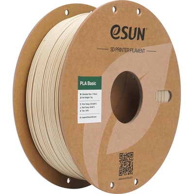 eSUN PLA-Basic Bone White - 1, 75 mm / 1000 g (PLA-Basic175O-BW1P1)