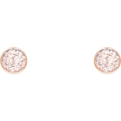 Eppi Minimalistické bezel náušnice s morganitmi Viosa E42392