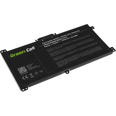 Green Cell Батерия за HP Pavilion x360 14-BA / 14-M / 14-T, BK03XL, 3500 mAh (HP167)