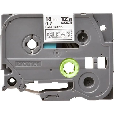 páska BROTHER TZ145 biele písmo, transparentná páska Tape (18mm) (TZE145)