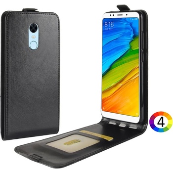 Image 1 of Xiaomi Redmi Note 5 / Redmi 5 Plus Флип Кожен Калъф и Скрийн Протектор