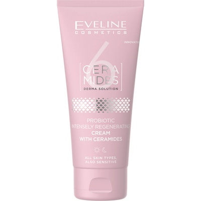 Eveline Cosmetics 6 Ceramides regeneračný krém s probiotikami 50 ml