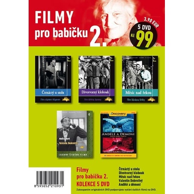 Filmy pro babičku 2. - 5 DVD