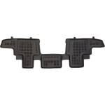 Rezaw-Plast Гумени стелки за Renault Trafic (2021+) middle for 3 passenger, with air vents in the floor, doors opening to both sides, fixed seats (not sliding) - тип леген (201945)