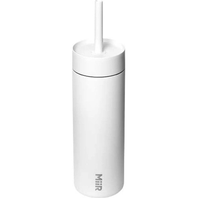 MiiR Sipper fľaša so slamkou 473 ml Biela