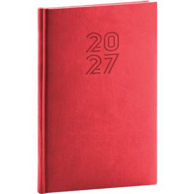 Notique Aprint A5 týdenní 2027 červený