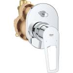 GROHE BauLoop - Скрита батерия, за 2 уреда, с корпус, хром 29041001 (29041001)
