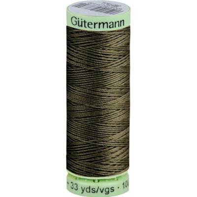 Stoklasa Polyesterové nitě Gütermann Jeans návin 30 m Balení: 1 ks, Varianta: 531 zelená khaki tmavá 531 zelená khaki tmavá