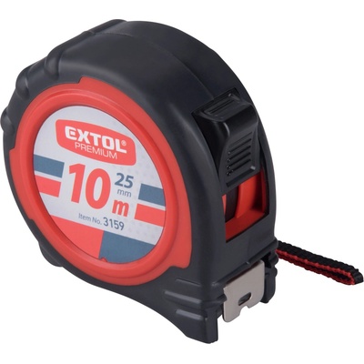 EXTOL PREMIUM metr svinovací, 10m, š. pásky 25mm