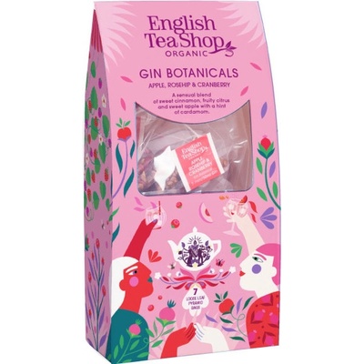 English Tea Shop GIN BOTANICALS Apple Roseship & Cranberry 7 pyramidek