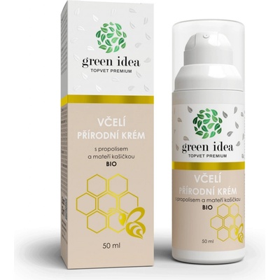 Green idea Včelí přírodní krém 50 ml