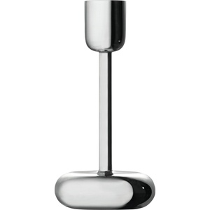Iittala Свещник Nappula висок сребрист (1023319)