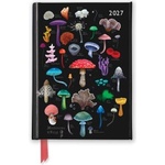 Flame Tree Publishing Anna Stead: Mushrooms & Fungi 2027 Luxury Pocket Diary Planner - Week to View | ENGMT