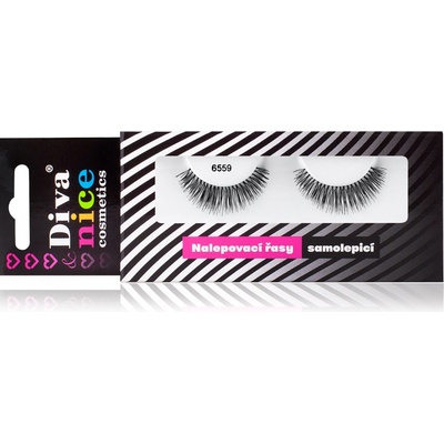 Diva & Nice Cosmetics Nalepovací řasy samolepící 6559 – Hledejceny.cz