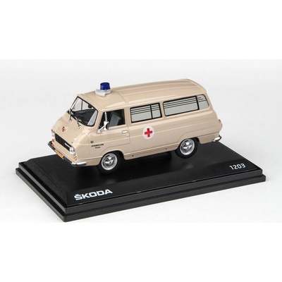 Abrex Škoda 1203 1974 Sanitka Záchranná služba PRAHA 1:43