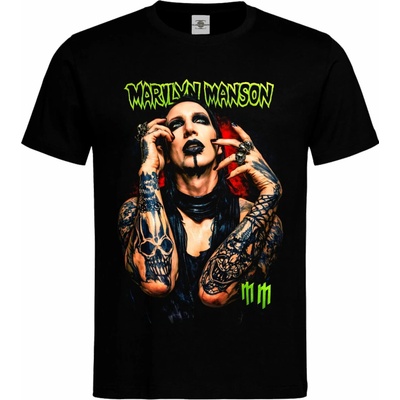 Tričko Marilyn Manson Černá – Zbozi.Blesk.cz