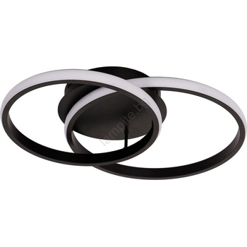MILAGRO Led таванно осветително тяло titano led/12w/230v черно (mi2878)