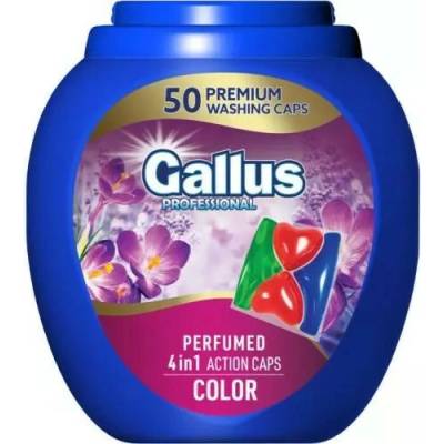 Gallus Professional parfémované kapsle na praní 4v1 Color 50 PD