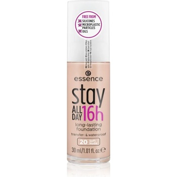 essence Stay ALL DAY 16h водоустойчив фон дьо тен цвят 20 Soft Nude 30ml