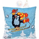 Moravská ústředna polštář Krtek lyžař 30x30