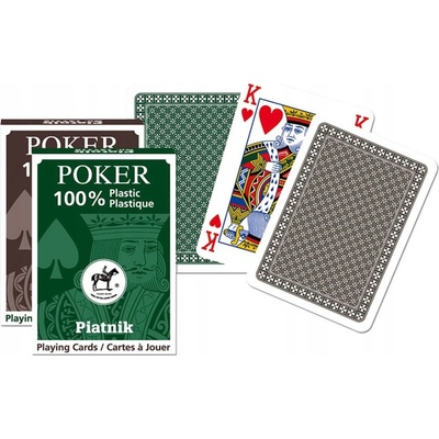 Piatnik Plastové Pokerové Karty Standard Index