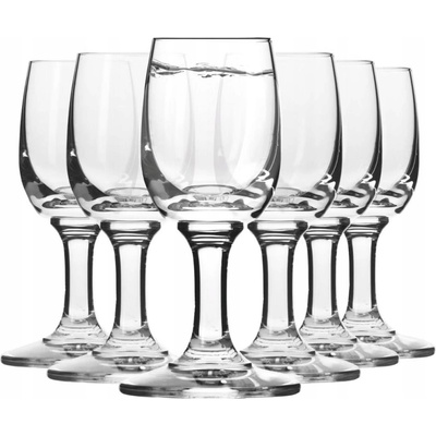 Krosno Sklenice na vodku Epicure bezbarvé 6 x 35 ml