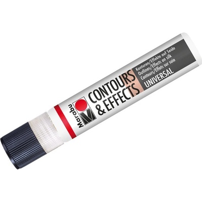 Marabu Kontura na textil a hedvábí průhledná 25 ml – Zboží Dáma