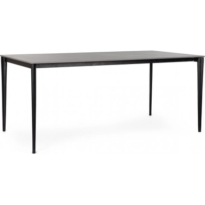 Bizzotto Трапезна маса reija 180x90, черно/сиво (0731527)