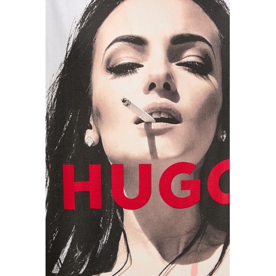 HUGO Памучна тениска HUGO Duwedie (50535314)