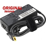 Lenovo Захранване за лаптопи (оригинално) Lenovo 20V/3.25A/65W, (slim tip), правоъгълна букса (SZ101214)